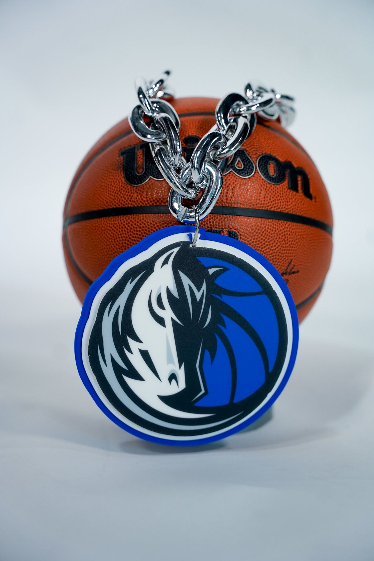 Mavs Logo Chain Necklace