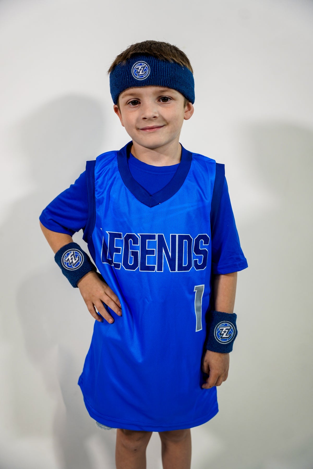 Texas Legends Navy Blue Headband/Wristband Combo