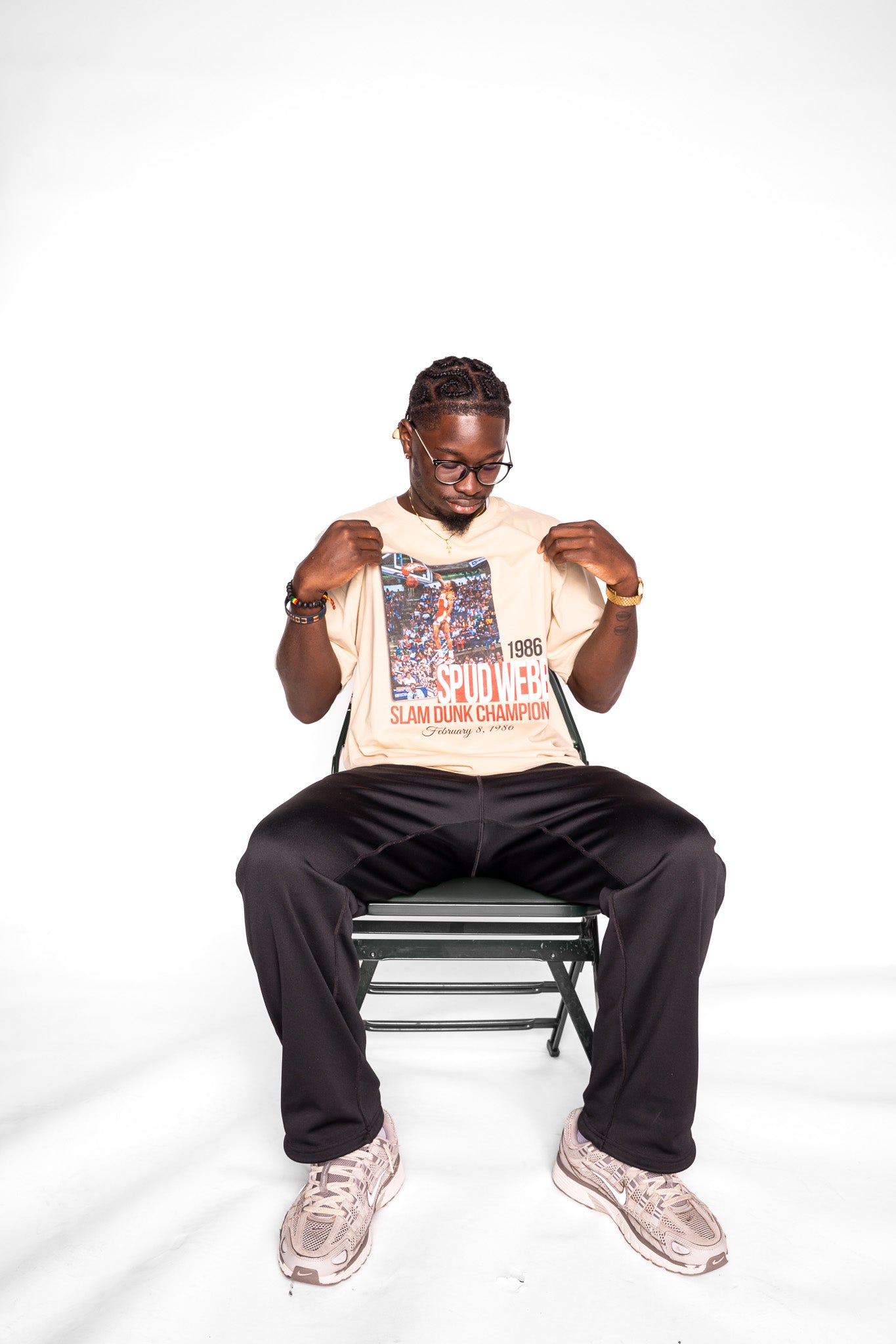 1986 Slam Dunk Champ Spud Tee