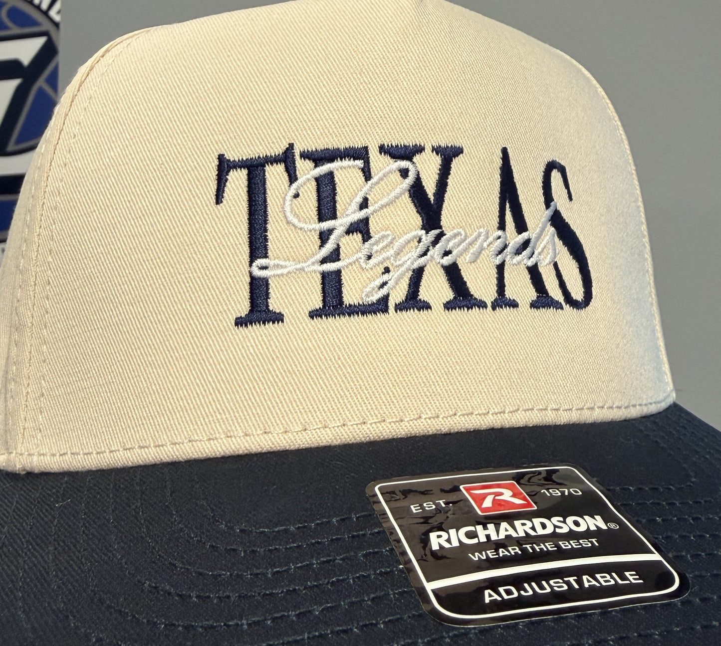 Texas Legends A Frame off white hat