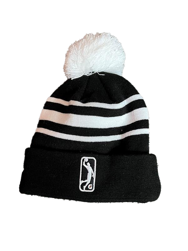 TXL White Pom Beanie