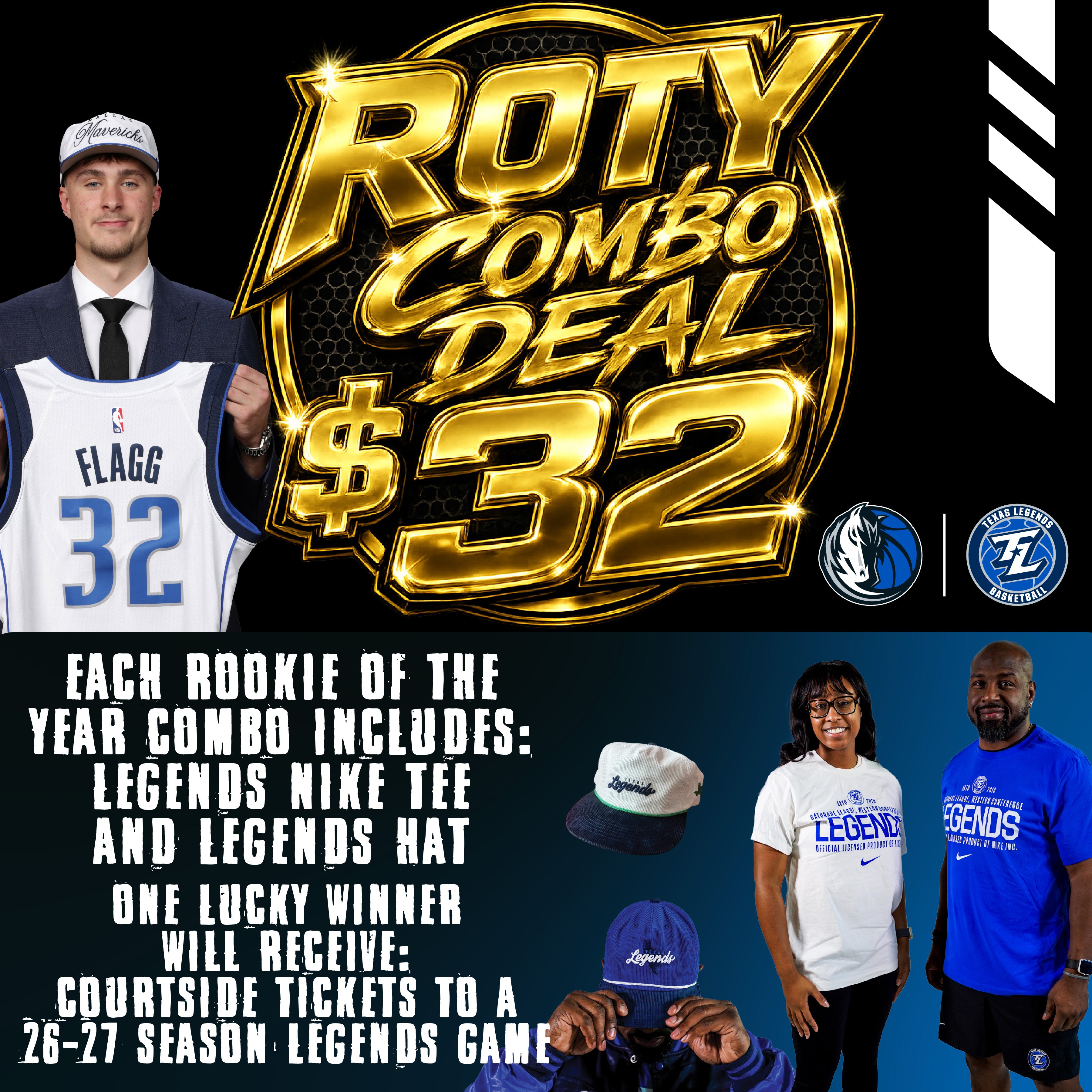 Rookie of the Year Combo – TexLegendsShop