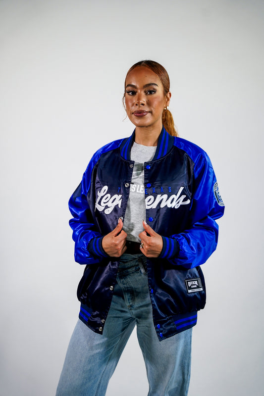 Official League Satin bomber jacket