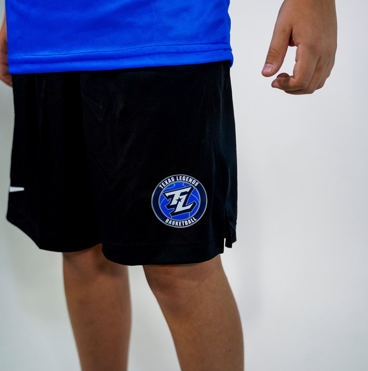 Boys Texas Legends Nike Fly logo shorts