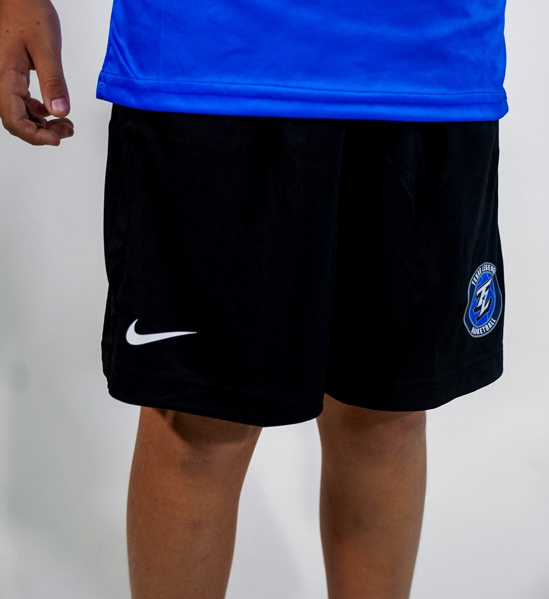 Boys Texas Legends Nike Fly logo shorts