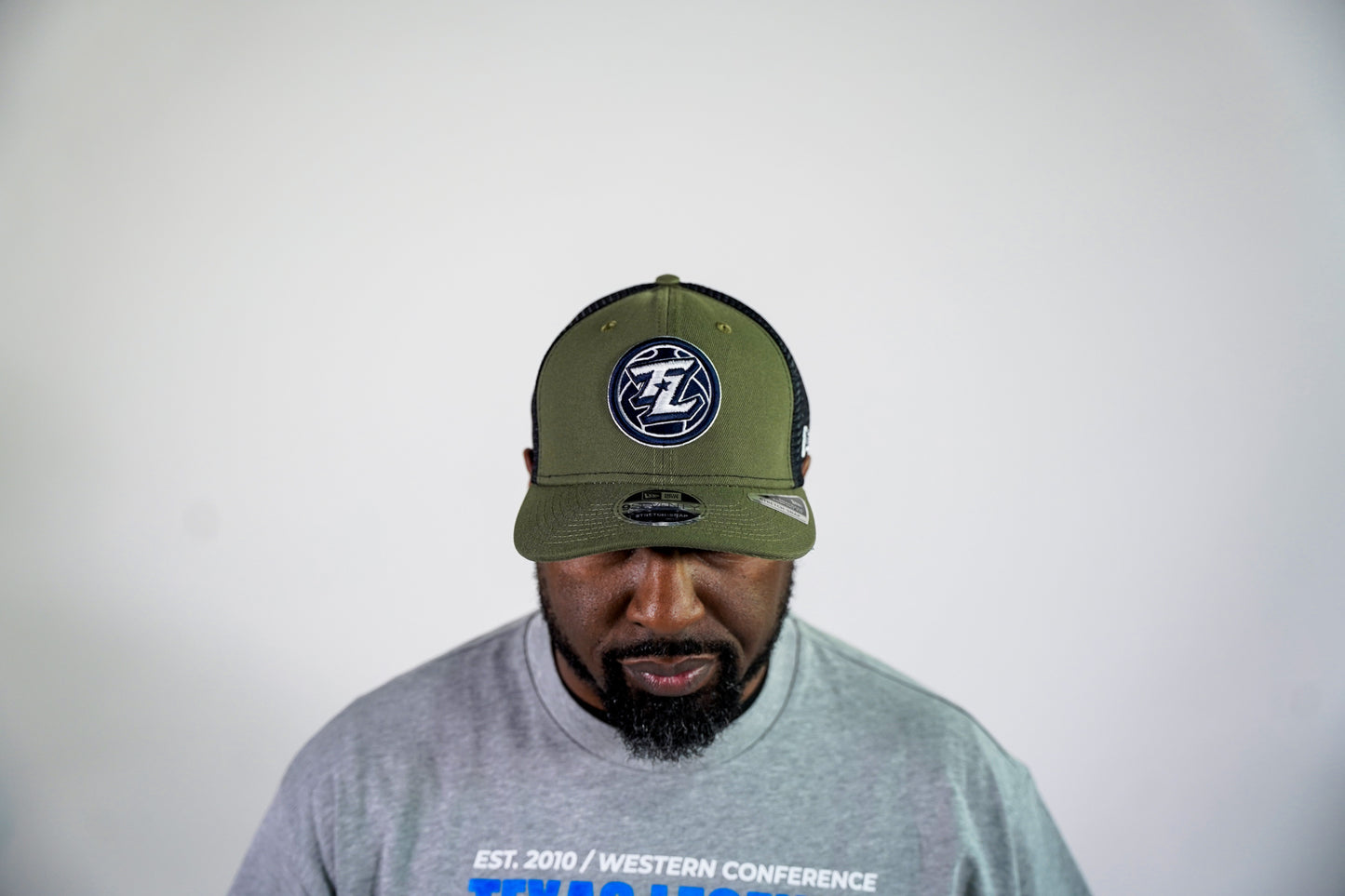 New Era 970 Olive/ Navy Mesh