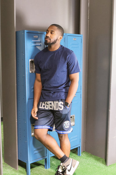 Texas LEGENDS Navy Mesh Shorts